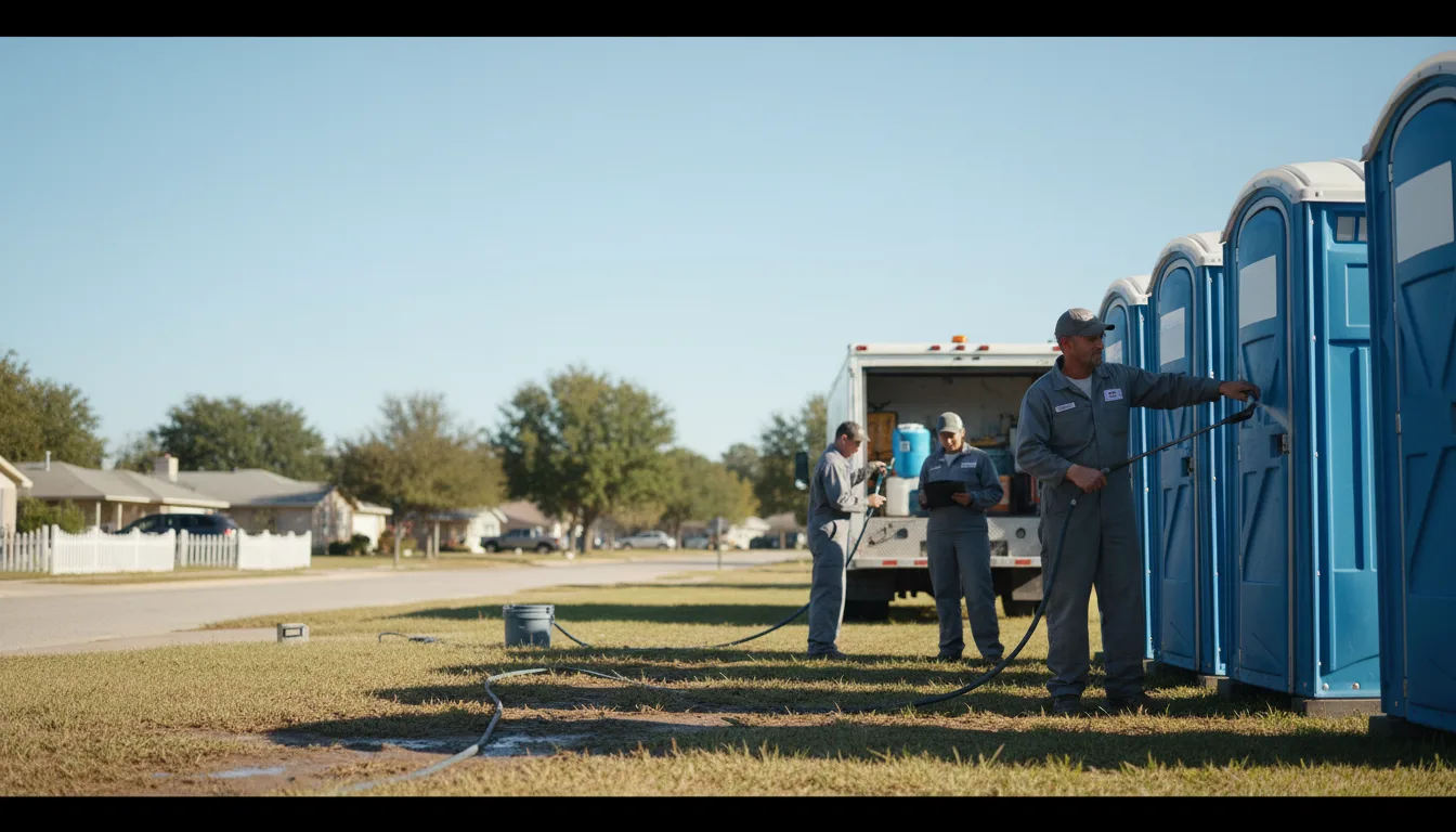 Long-Term Portable Toilet Rental in Nahunta, GA near me